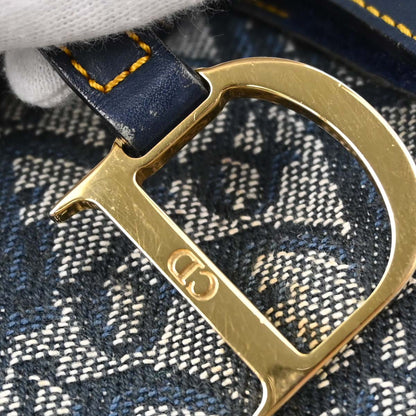 Christian Dior Navy Trotter Saddle Handbag