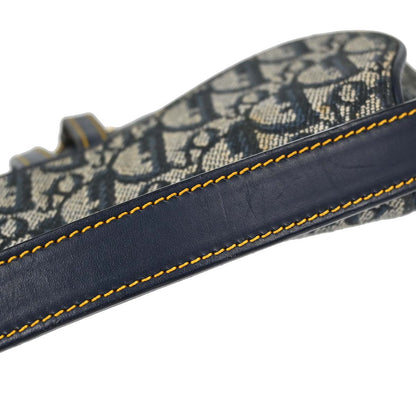 Christian Dior Navy Trotter Saddle Handbag
