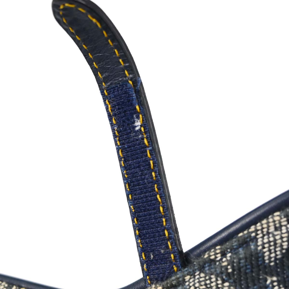 Christian Dior Navy Trotter Saddle Handbag
