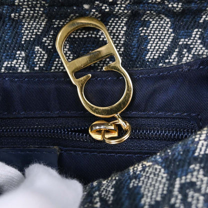 Christian Dior Navy Trotter Saddle Handbag