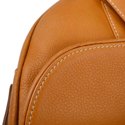Christian Dior Brown Leather Saddle Handbag