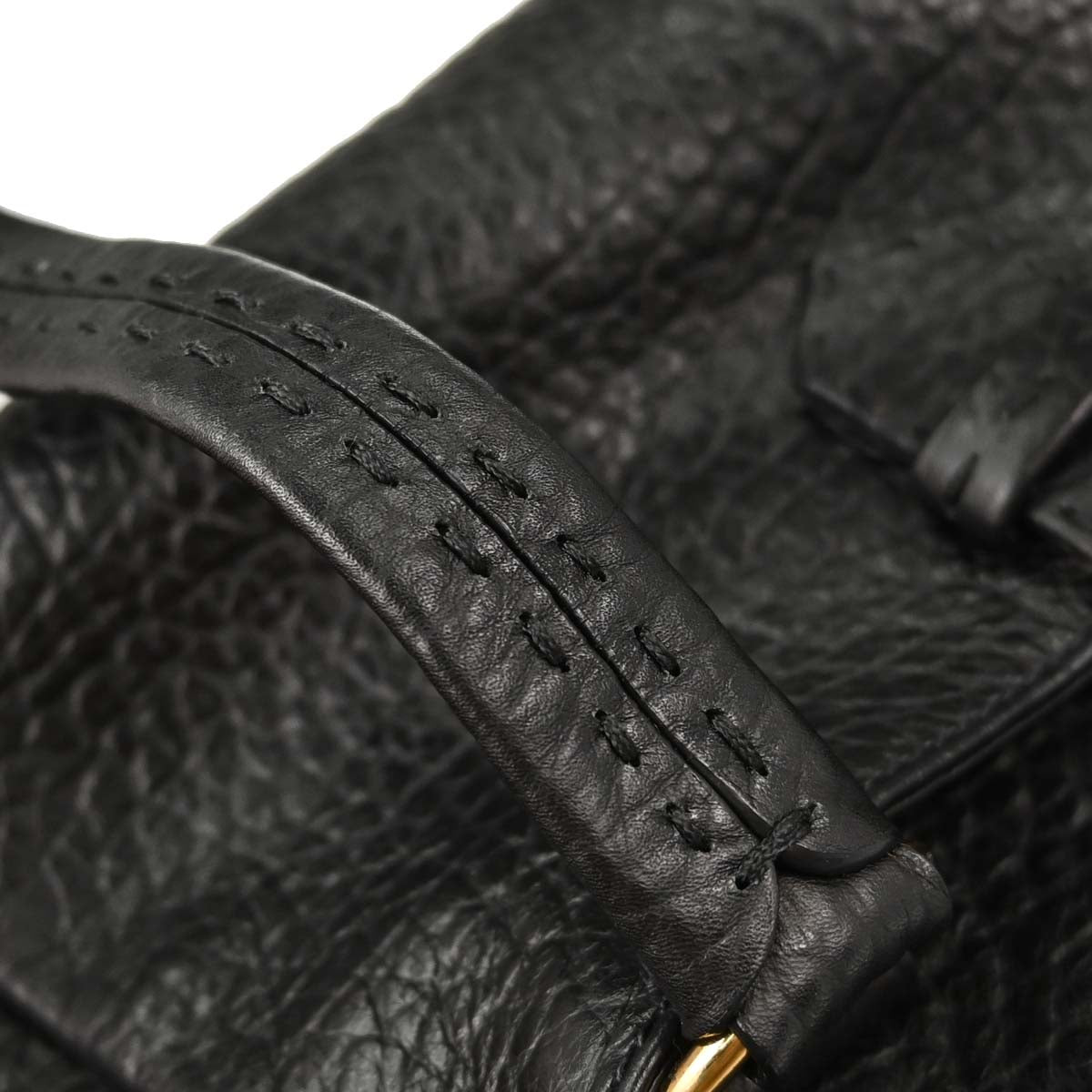 Prada Black Leather Berlino Handbag