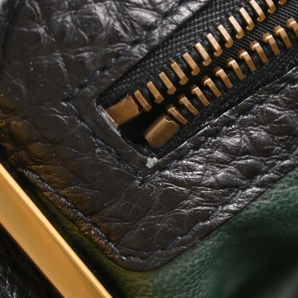 Prada Black Leather Berlino Handbag