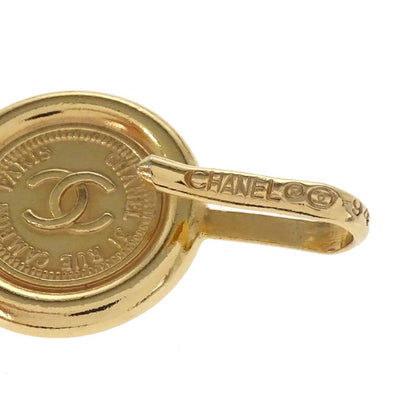 Chanel Chain Belt Medallion Gold Small Good 94P