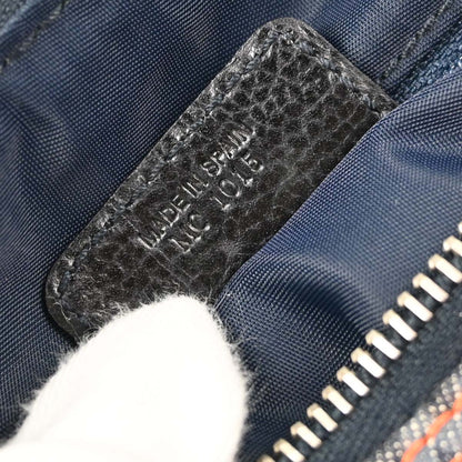 Christian Dior Navy Denim Trotter Flight Shoulder Bag