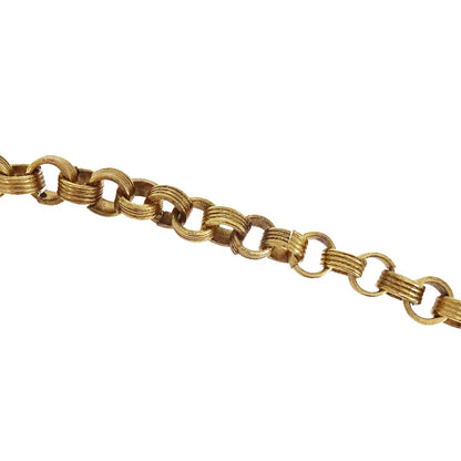 Chanel Chain Necklace Gold Costume Pearl 8/3