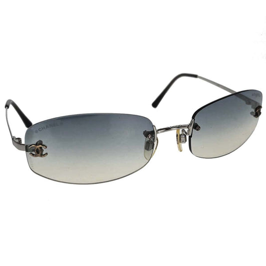 Chanel Sunglasses Eyewear Blue Small Good 57□19 130