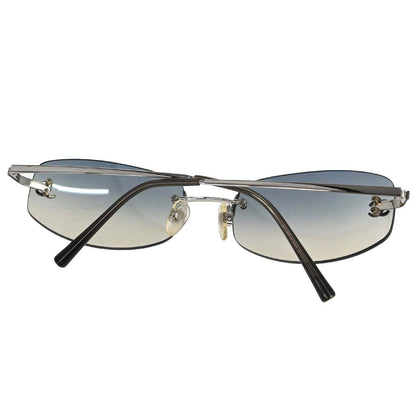 Chanel Sunglasses Eyewear Blue Small Good 57□19 130