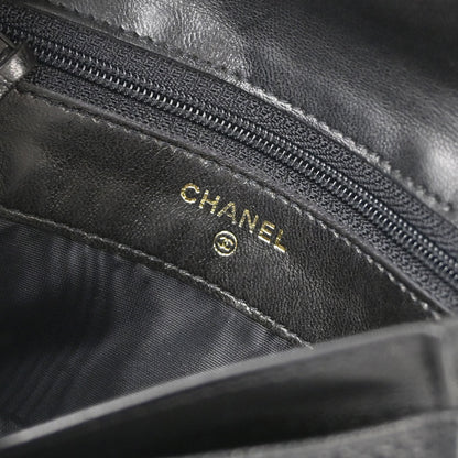 Chanel Black Caviar Skin Coin Purse Wallet