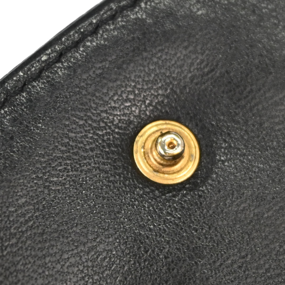 Chanel Black Caviar Skin Coin Purse Wallet