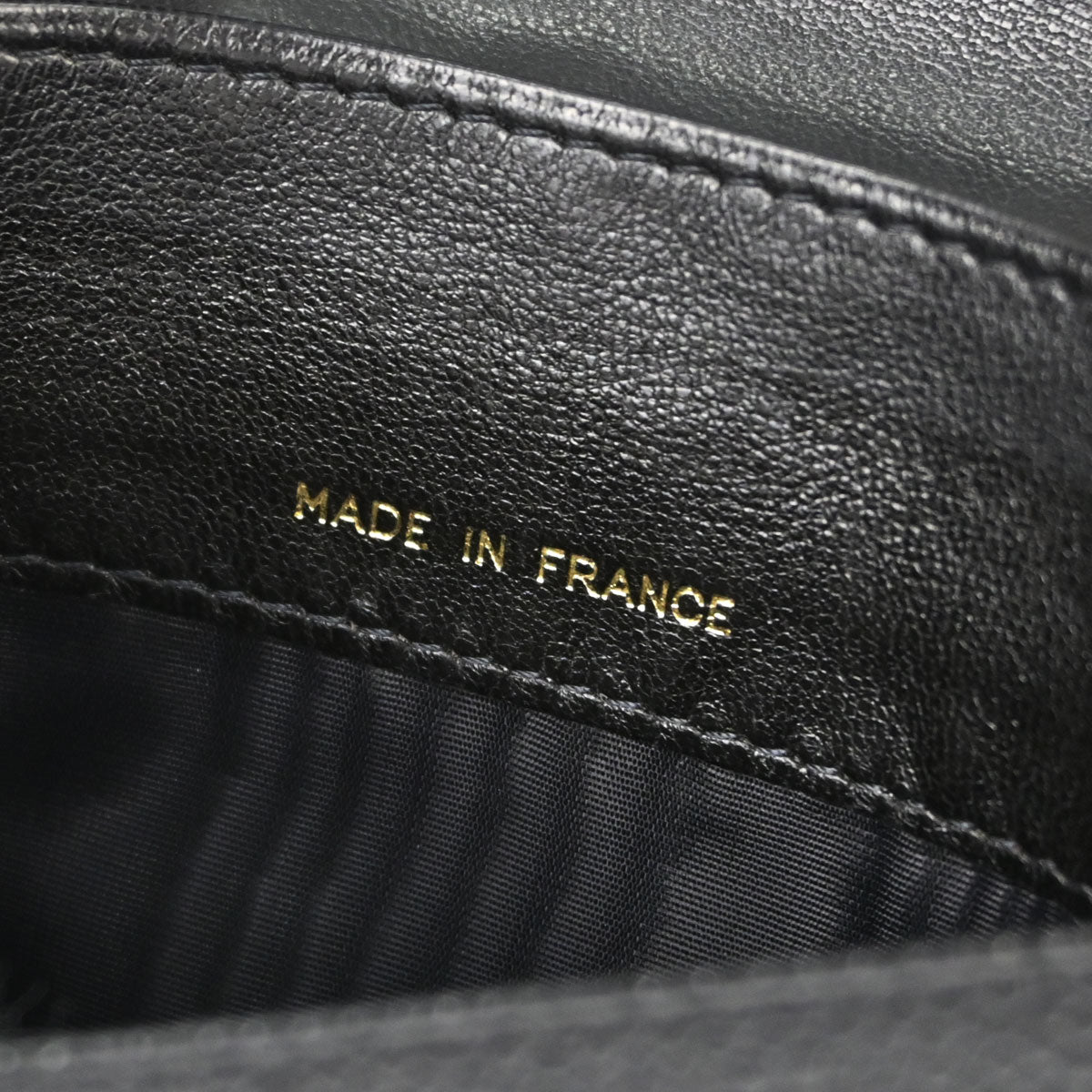 Chanel Black Caviar Skin Coin Purse Wallet