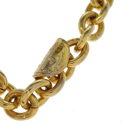 Chanel Handbag Motif Chain Pendant Necklace Gold