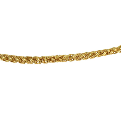Chanel Gold CC Chain Pendant Long Necklace 95A