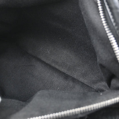 Chanel Black Calfskin Lady Braid Bowler Bag Handbag