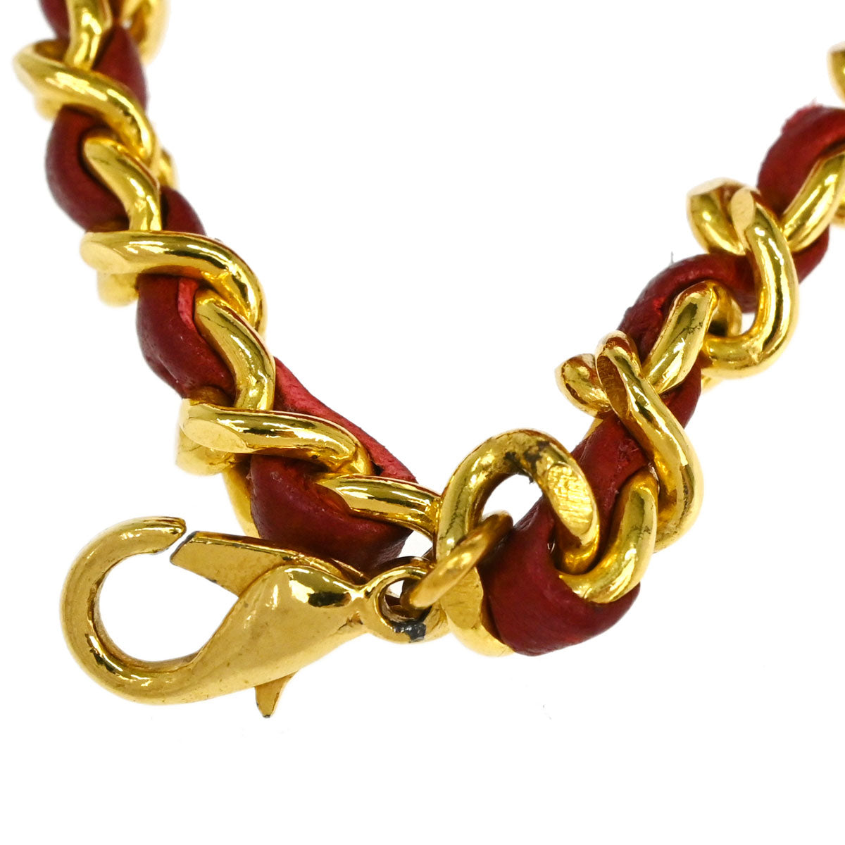 Chanel Red Lambskin Classic Flap Micro Bum Belt Bag