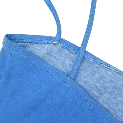 Chanel 2002 Surf Line Camisole Dress Blue #36