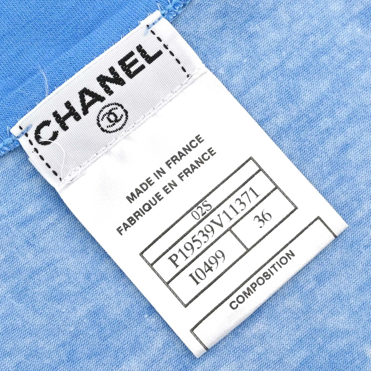 Chanel 2002 Surf Line Camisole Dress Blue #36
