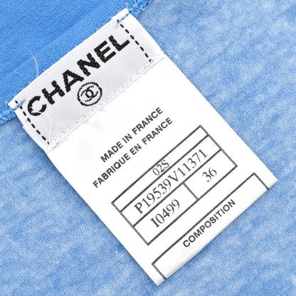 Chanel 2002 Surf Line Camisole Dress Blue #36