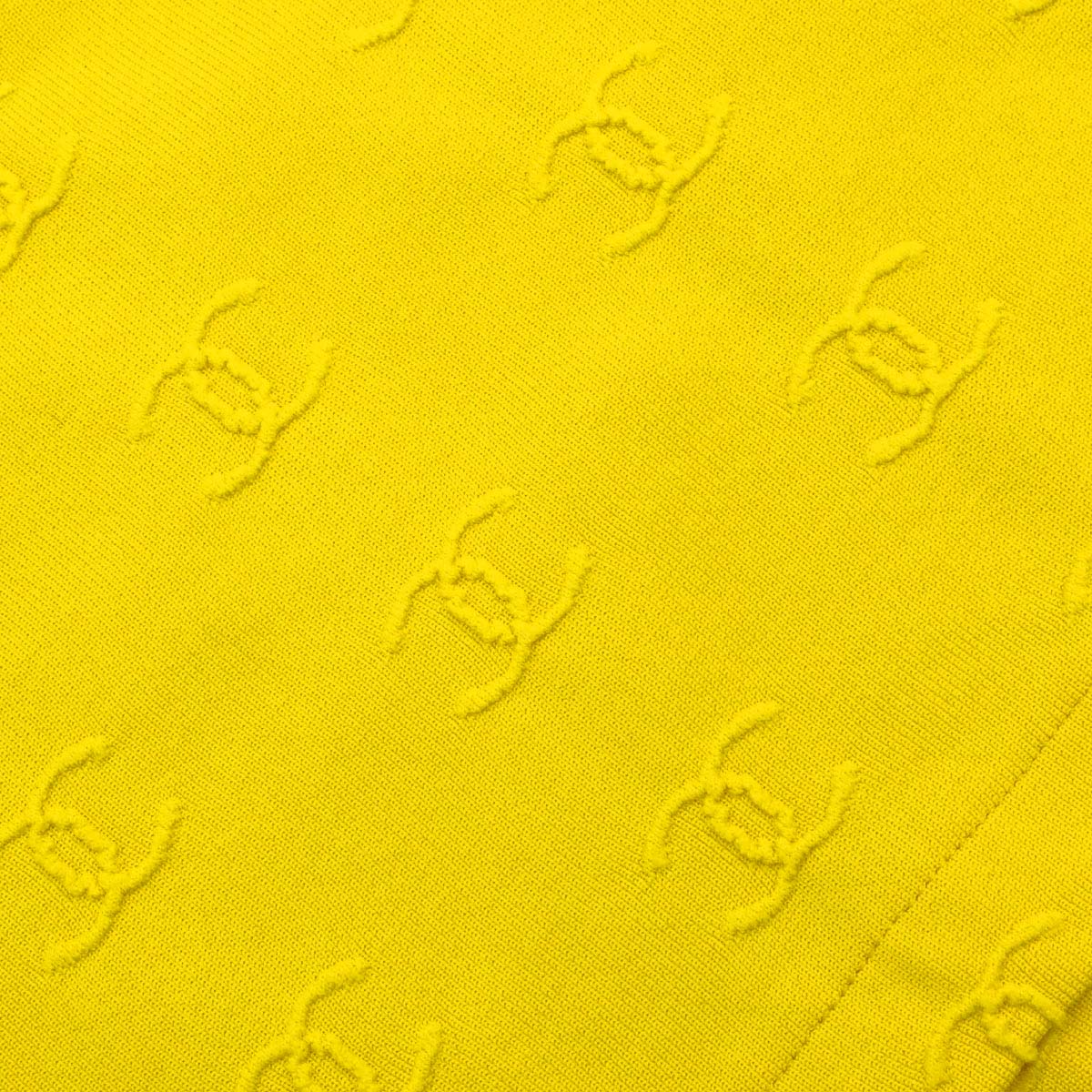 Chanel Short Sleeve T-shirt Cropped Top Yellow