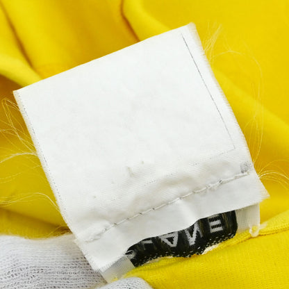 Chanel Short Sleeve T-shirt Cropped Top Yellow