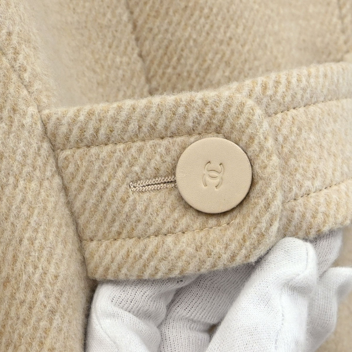 Chanel 2001 Wool Double Breasted Coat #36