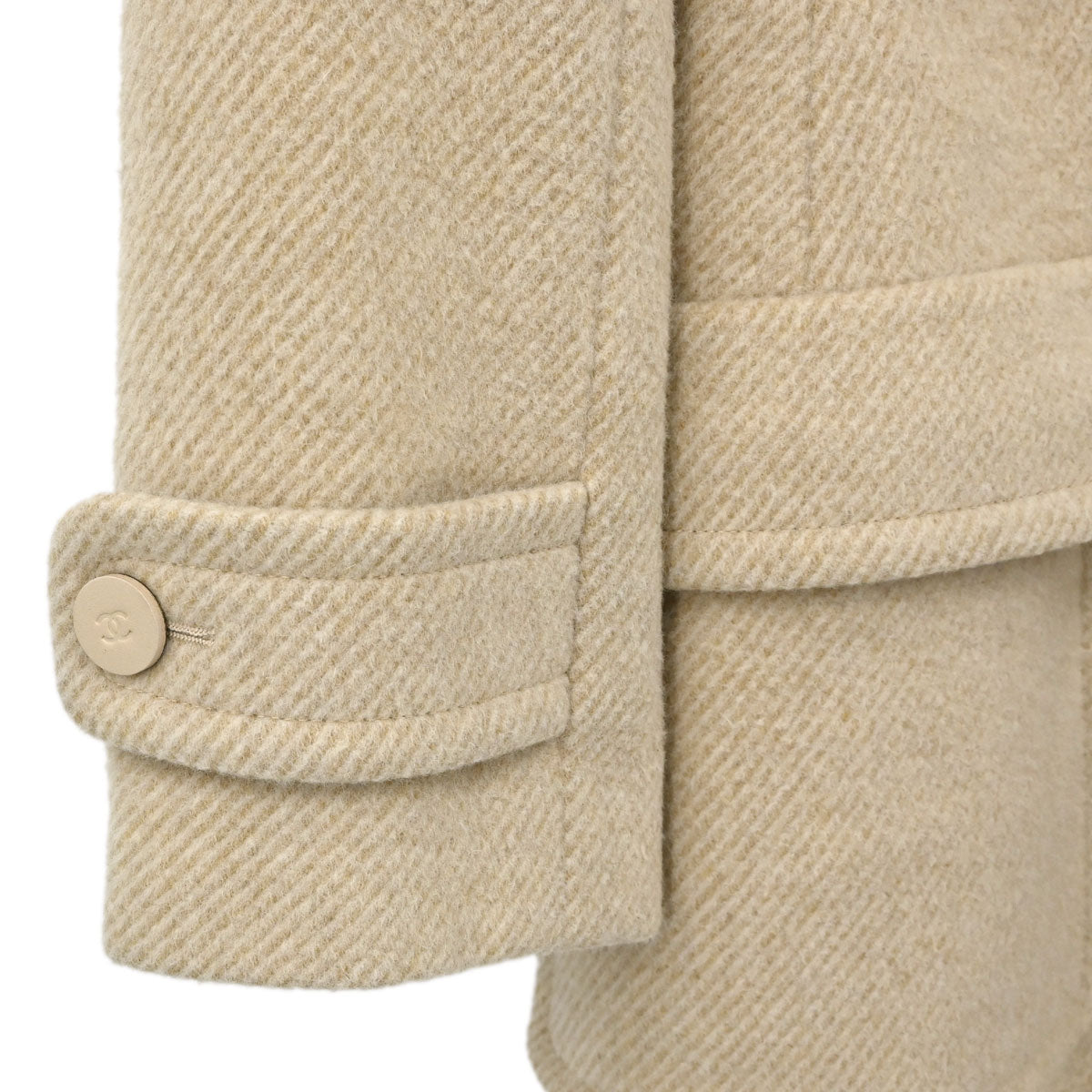 Chanel 2001 Wool Double Breasted Coat #36
