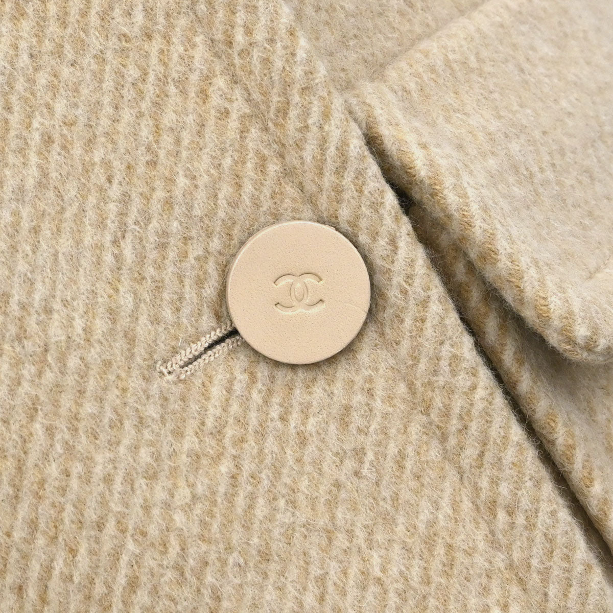 Chanel 2001 Wool Double Breasted Coat #36