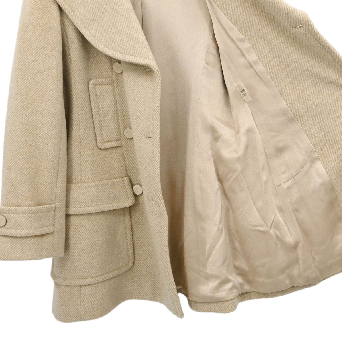 Chanel 2001 Wool Double Breasted Coat #36