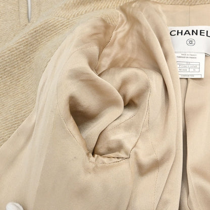 Chanel 2001 Wool Double Breasted Coat #36