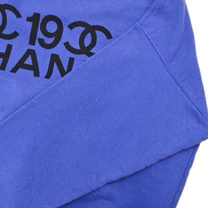 Chanel 1980s Pullover Sweater Top Blue #L