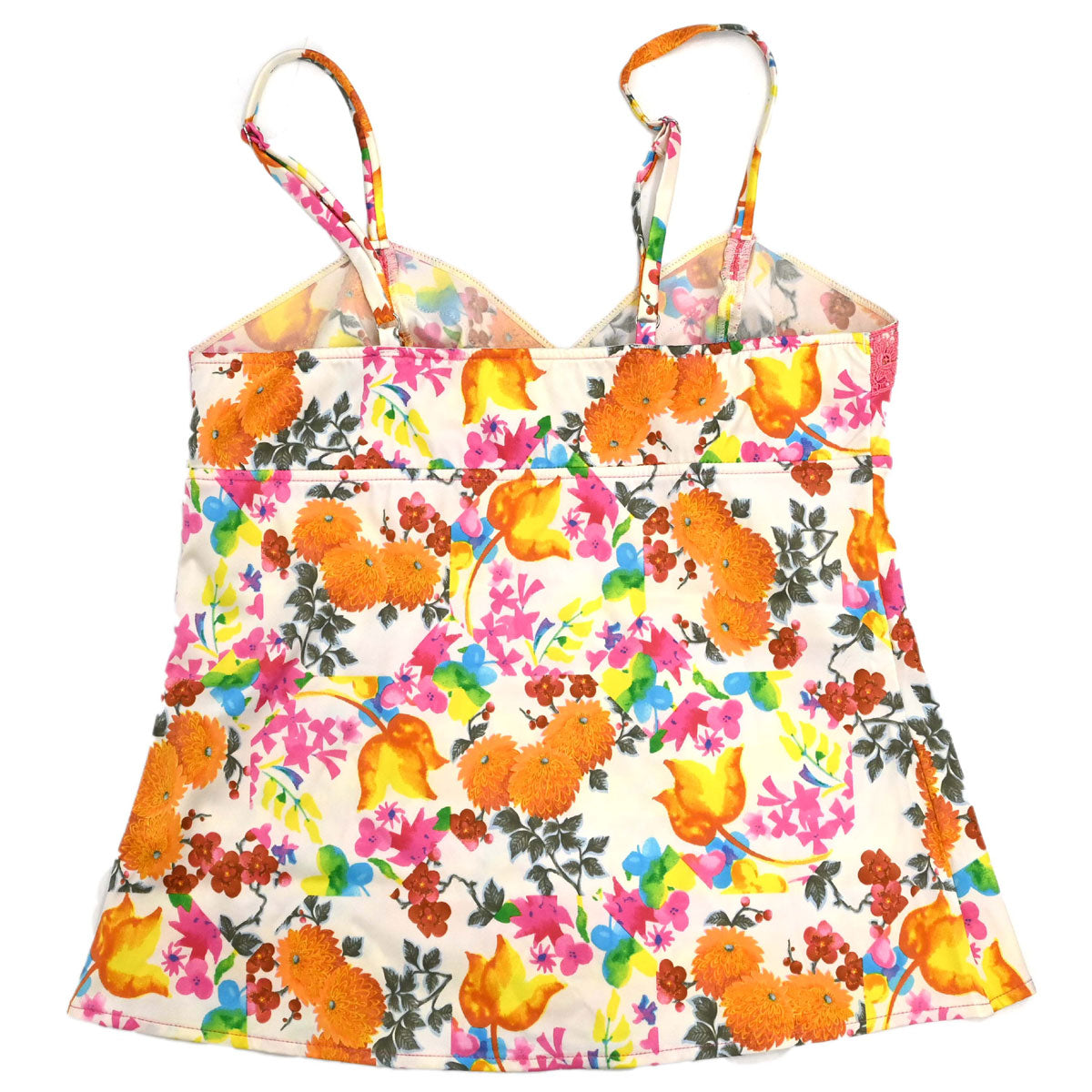 Christian Dior Camisole Top All-over Print White