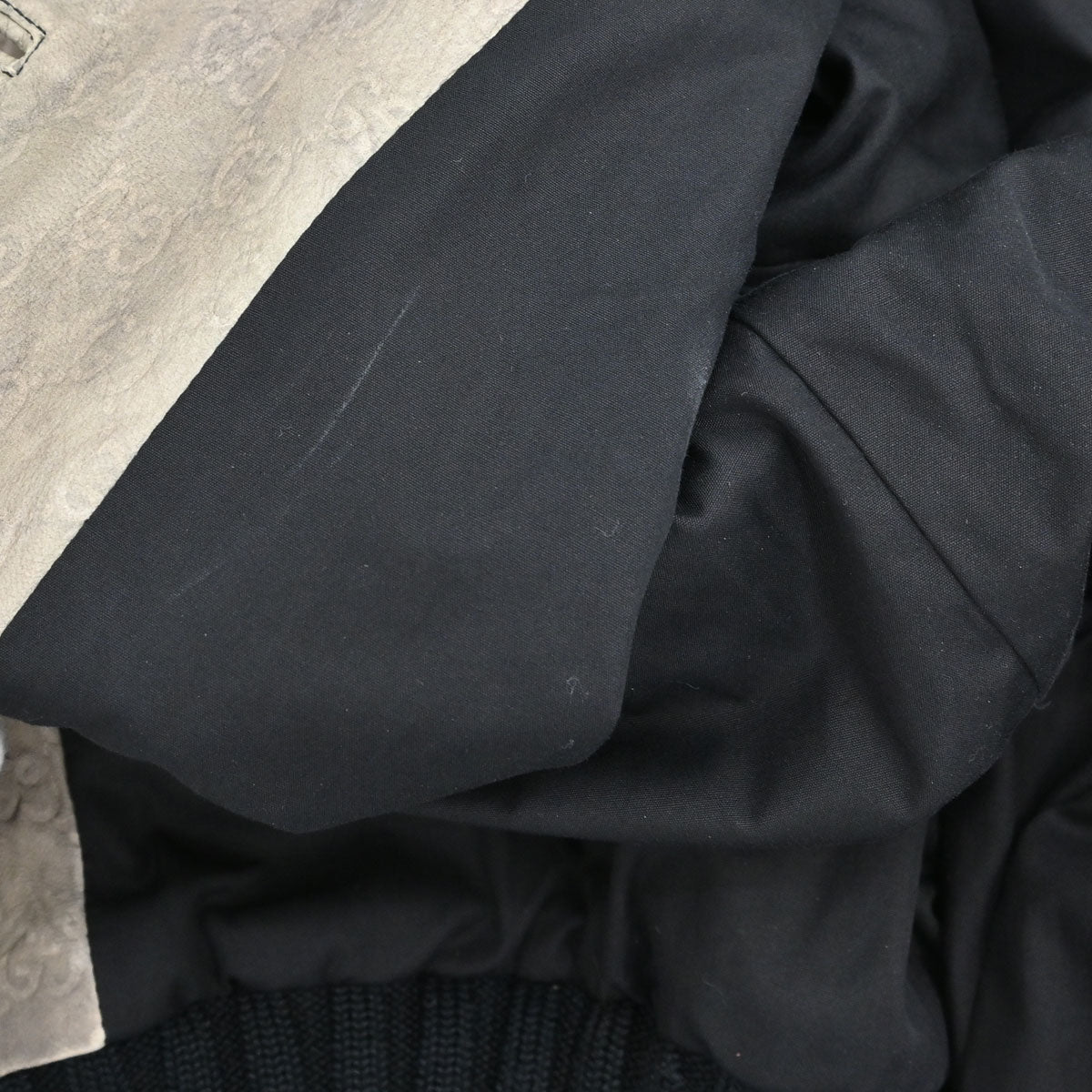 Gucci 2000s Leather Madonna Bomber Jacket #36