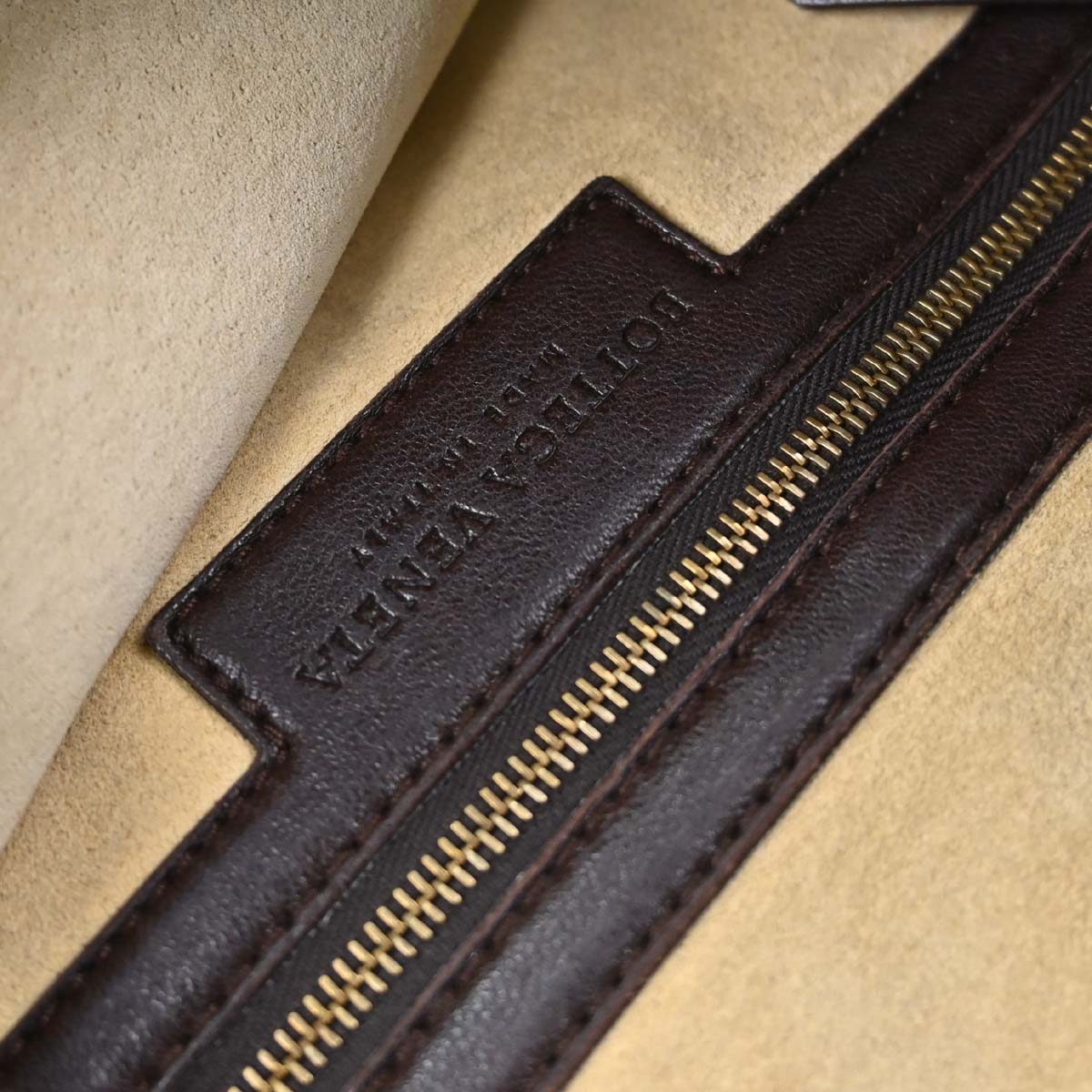 Bottega Veneta Brown Lambskin Intrecciato Hobo Handbag