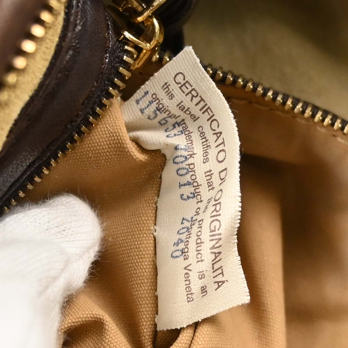 Bottega Veneta Brown Lambskin Intrecciato Hobo Handbag