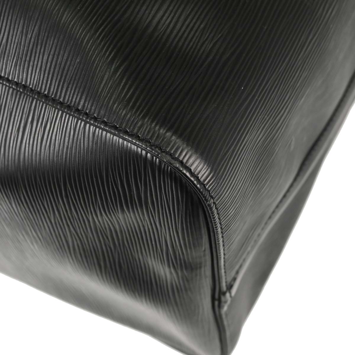 Louis Vuitton Black Epi Keepall 50 Travel Handbag M42962