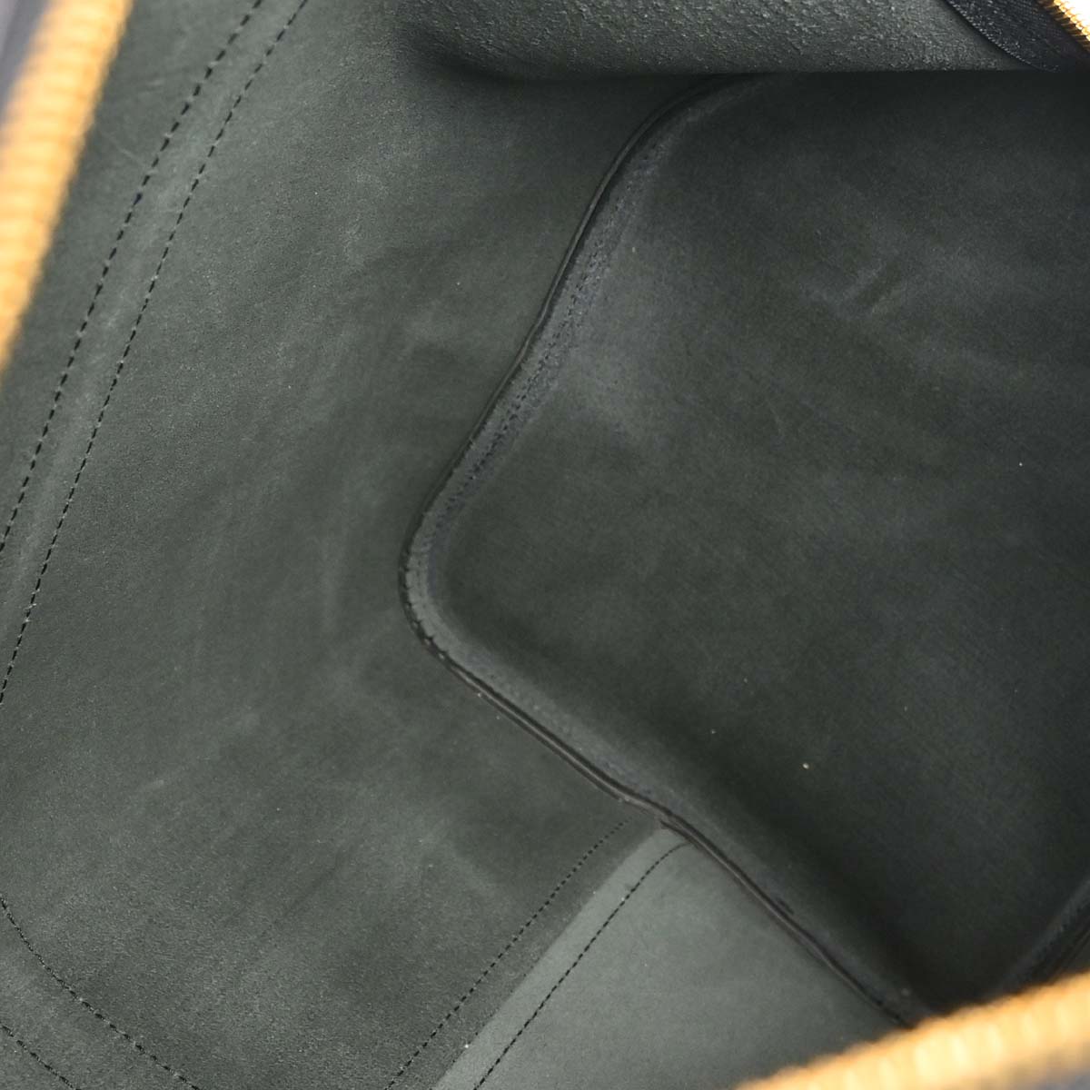 Louis Vuitton Black Epi Keepall 50 Travel Handbag M42962