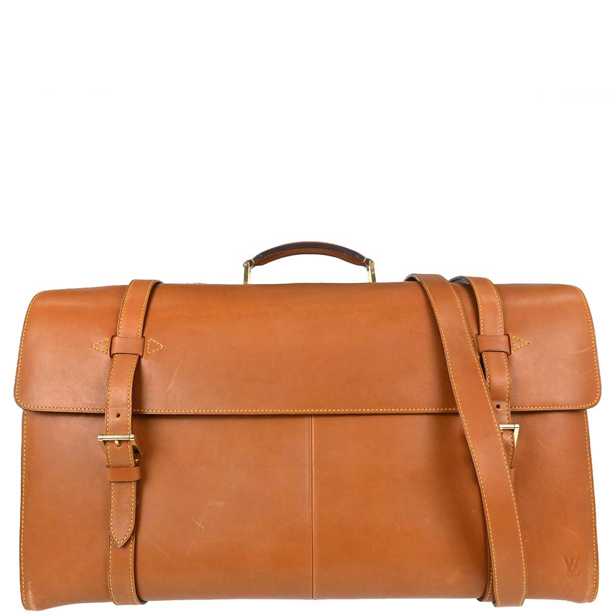 Louis Vuitton Brown Nomade Nubie Travel Duffle 2way Handbag M80320