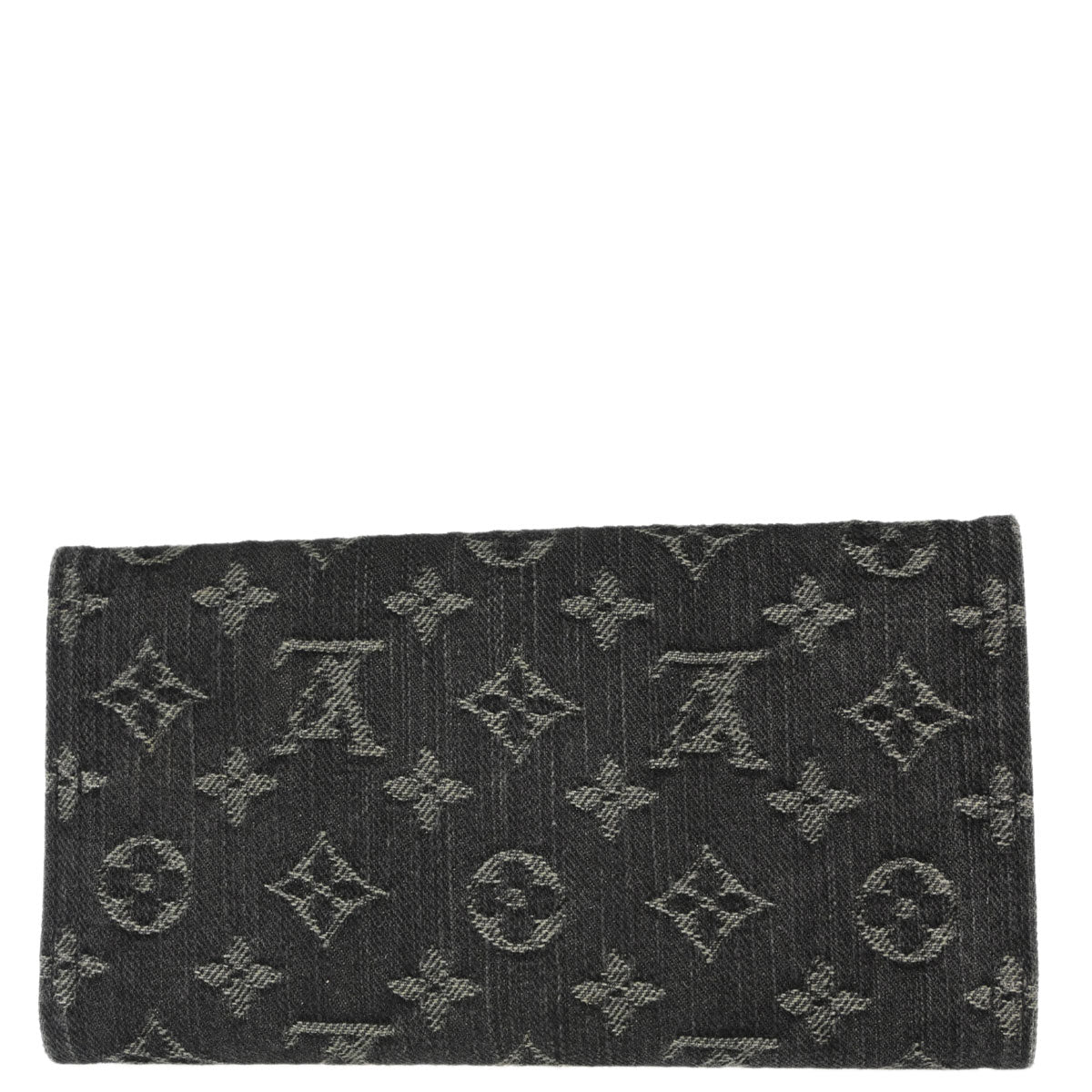 Louis Vuitton Monogram Denim Porte Monnaie Amellia Wallet M95512