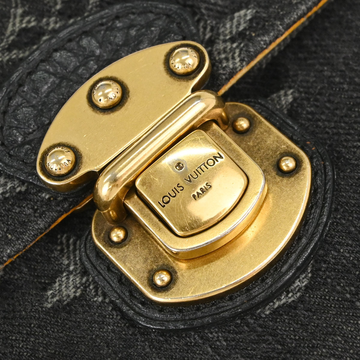 Louis Vuitton Monogram Denim Porte Monnaie Amellia Wallet M95512