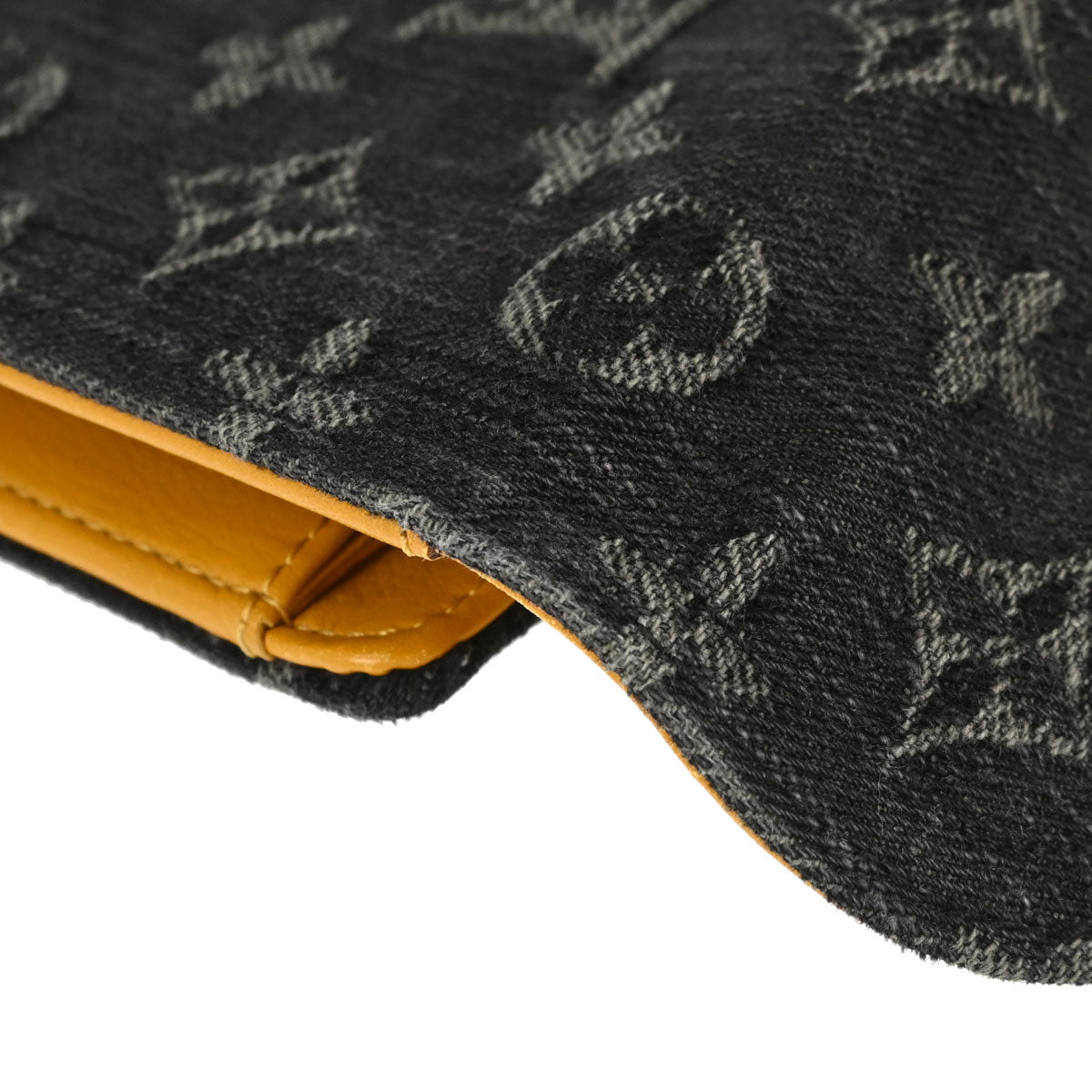 Louis Vuitton Monogram Denim Porte Monnaie Amellia Wallet M95512