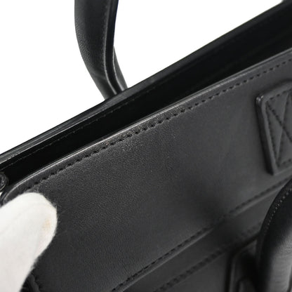 Celine Black Luggage Micro Tote Handbag