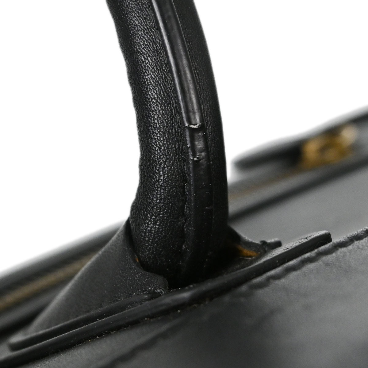 Celine Black Luggage Micro Tote Handbag