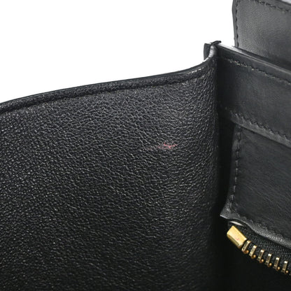 Celine Black Luggage Micro Tote Handbag