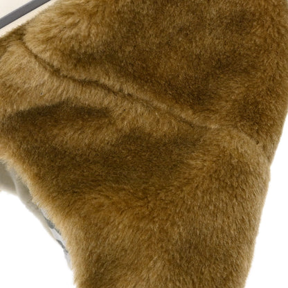 Chanel 2001 Sport Trapper Hat Faux Fur #M