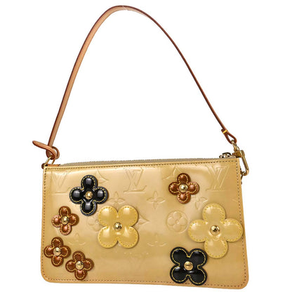 Louis Vuitton Beige Vernis Flower Lexington Handbag M92246