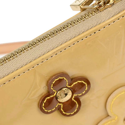 Louis Vuitton Beige Vernis Flower Lexington Handbag M92246