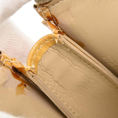 Louis Vuitton Beige Vernis Flower Lexington Handbag M92246
