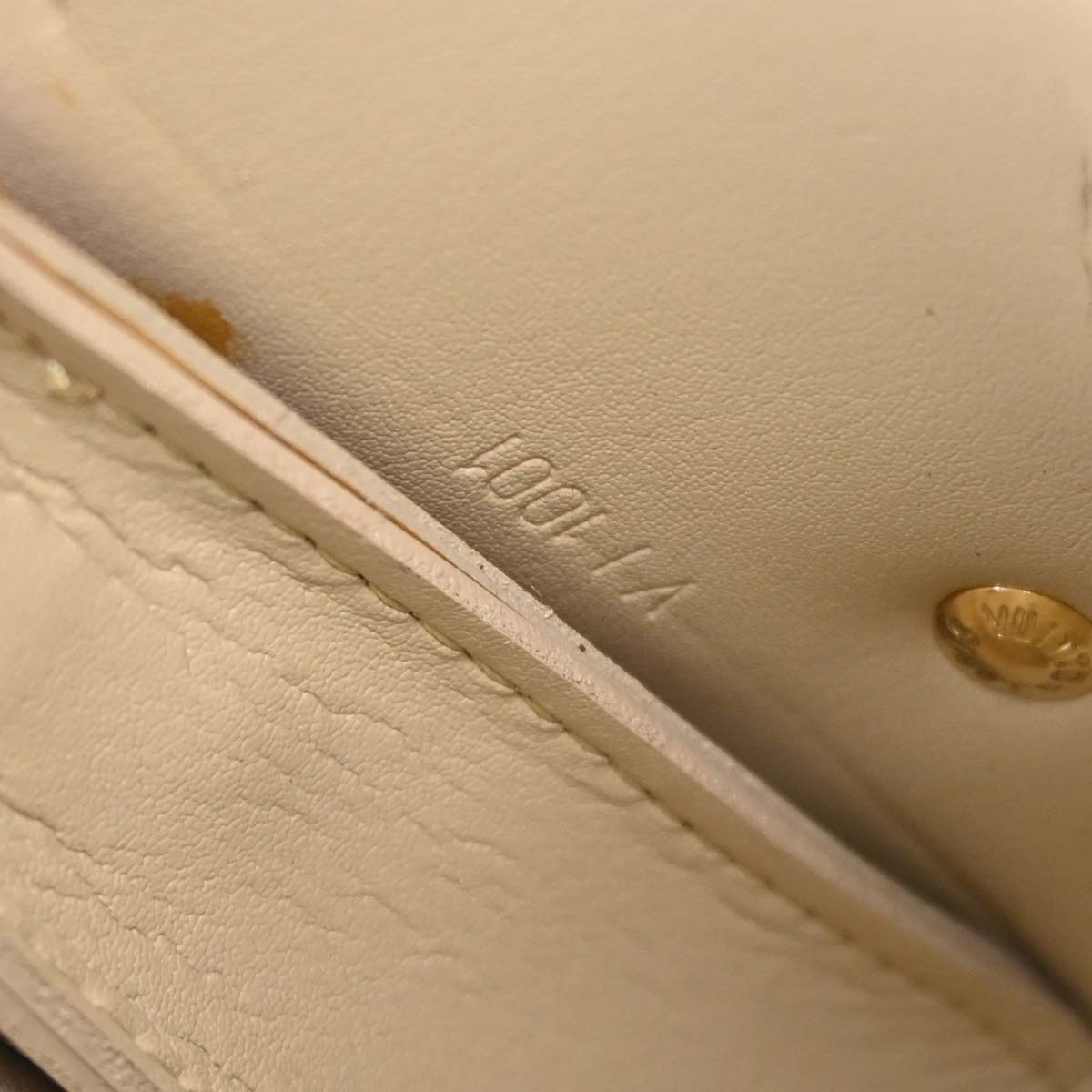 Louis Vuitton Beige Vernis Flower Lexington Handbag M92246