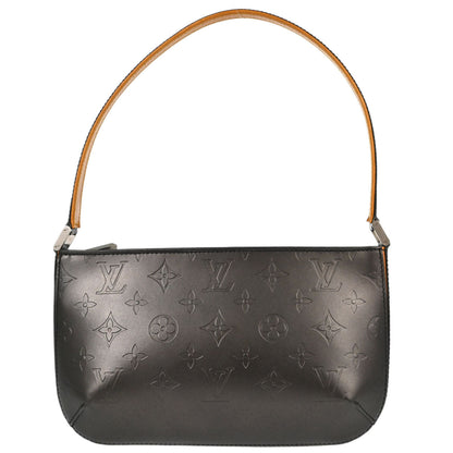 Louis Vuitton Black Monogram Mat Fowler Handbag M55142