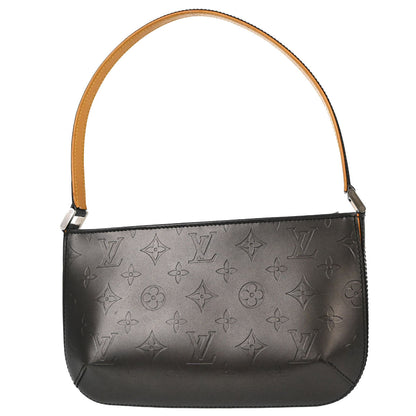 Louis Vuitton Black Monogram Mat Fowler Handbag M55142